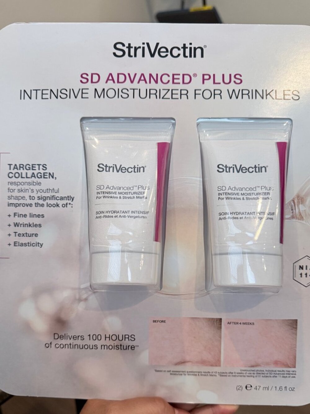 NEW StriVectin SD Advanced™ Plus Intensive Moisturizer for Wrinkles (2 Pack)